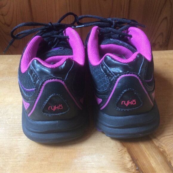 Ryka Glide Walks Black, Pink & Purple Walking/Hiking Activewear Sneaker Size 8M - Picture 4 of 7